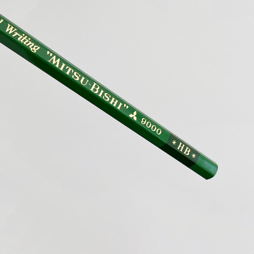 9000 HB pencil. Mitsubishi