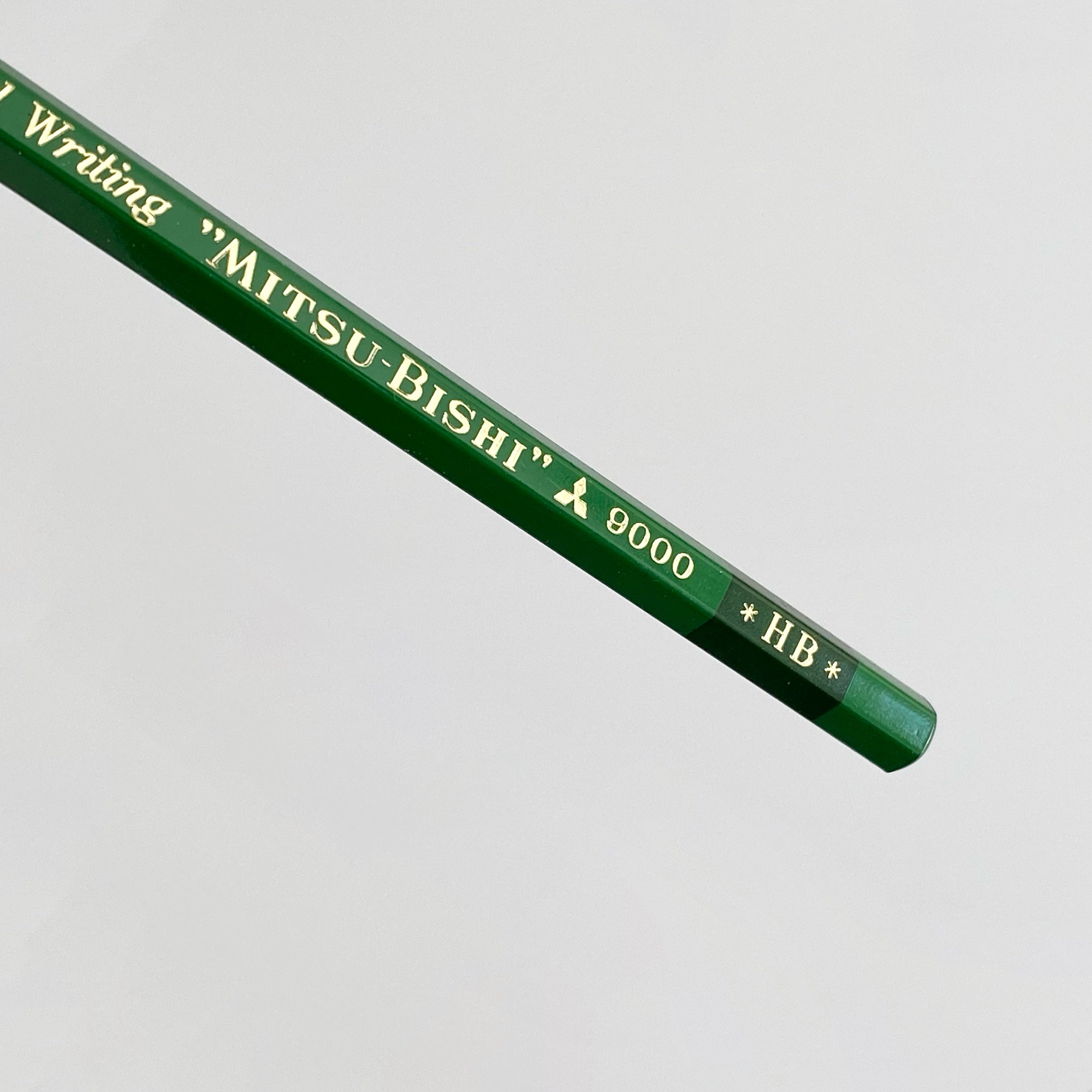 9000 HB pencil. Mitsubishi