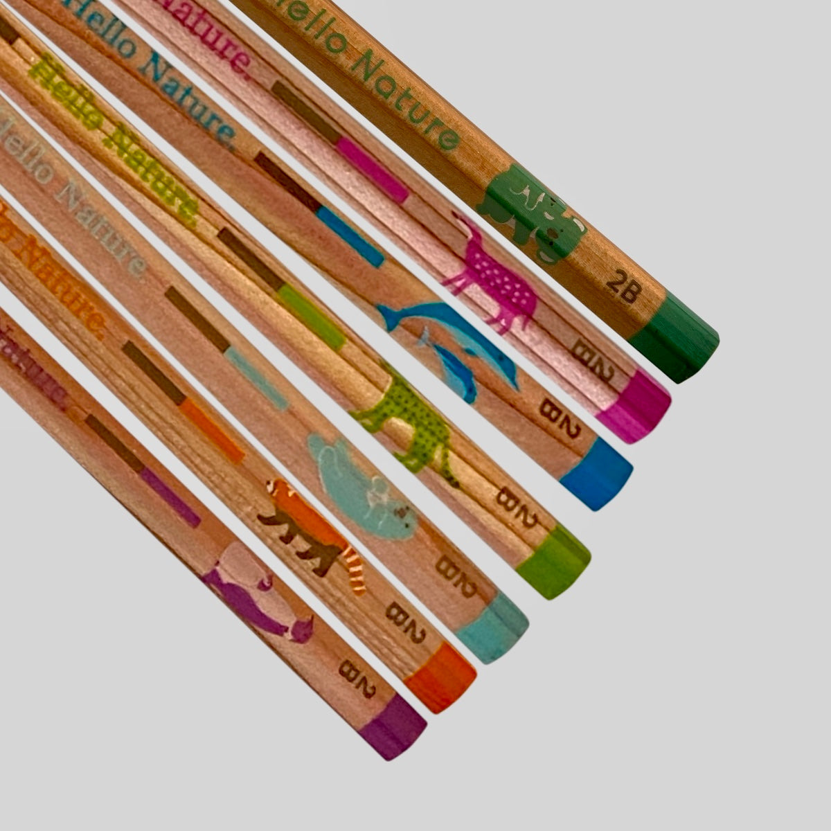Hello Nature Pencils. 2B (6 pencils) Tombow