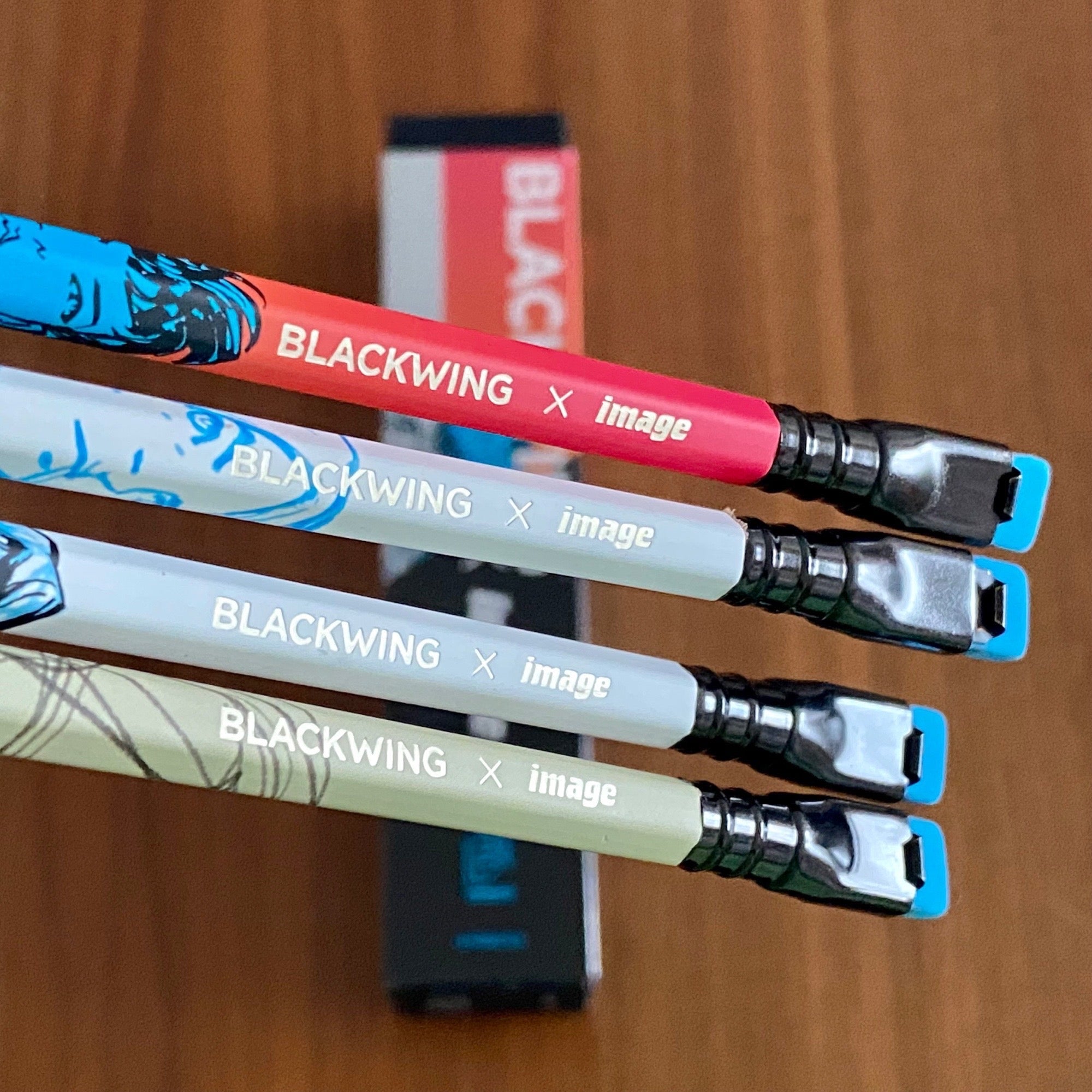 Blackwing x Image Pencils + Original Box (4 pencils)